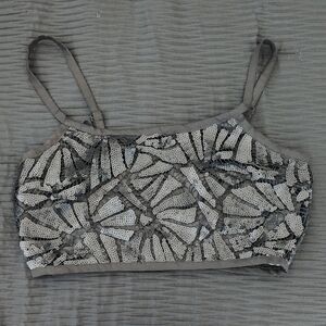 Forever 21 Gray Bandeau Intimates Sleepwear